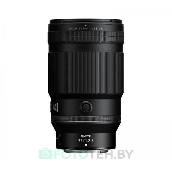 Объектив Nikon Nikkor Z 35mm f/1.2 S — светосильный объектив для фото и видео