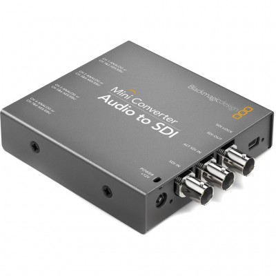 Мини-конвертер Blackmagic Design Mini Converter Audio to SDI Мини-конвертер Blackmagic Design Mini Converter Audio to SDI