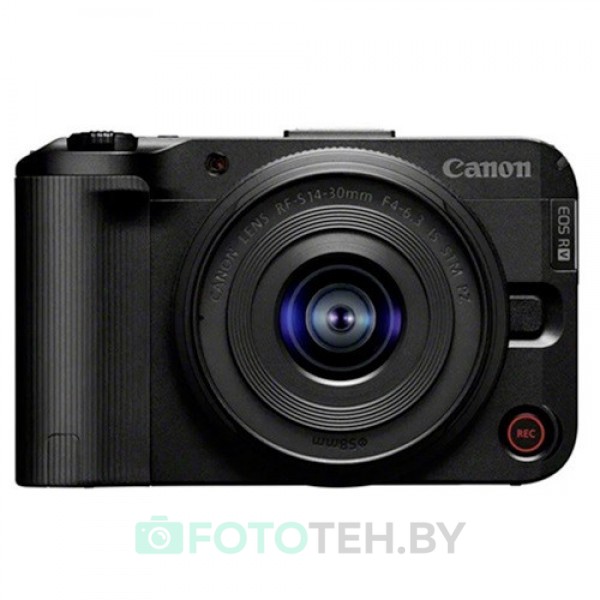 Цифровая фотокамера Canon EOS R50 V Kit 14-30mm f/4-6.3 — компактная камера Canon для фото и видео