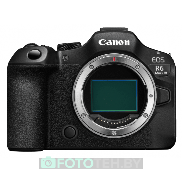 Беззеркальный фотоаппарат Canon EOS R6 Mark III Body - мощный фотоаппарат Canon для тех, кто работает на результат