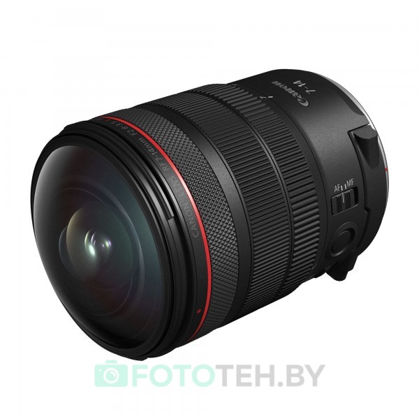 Объектив Canon RF 7-14mm f2.8-3.5L Fisheye STM — сверхширокоугольный объектив для фото и видео