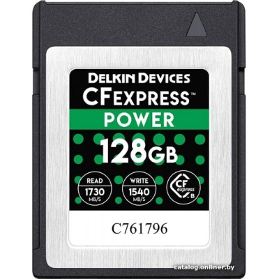Карта памяти Delkin Devices Power CFexpress DCFX1-128 128GB