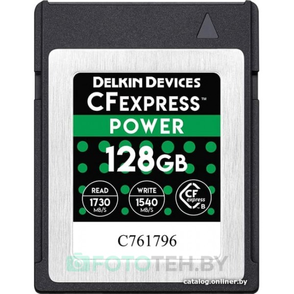 Карта памяти Delkin Devices Power CFexpress DCFX1-128 128GB