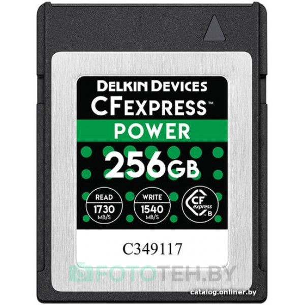 Карта памяти Delkin Devices Power CFexpress DCFX1-256 256GB