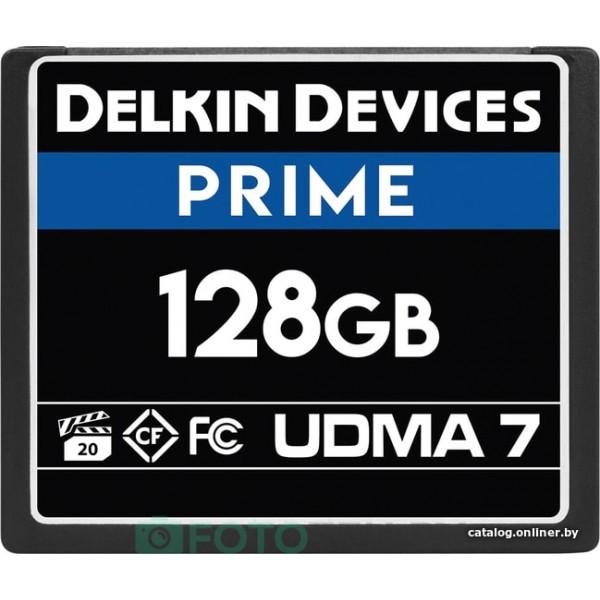 Карта памяти Delkin Devices Prime CF UDMA 7 DDCFB1050128 128GB