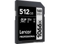 Карта памяти Lexar Professional 1066x SDXC LSD1066512G-BNNNG 512GB