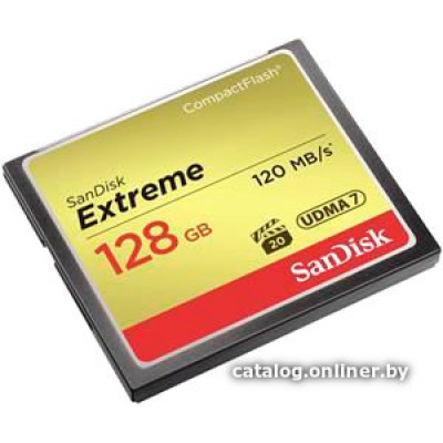 Карта памяти SanDisk Extreme CompactFlash 128GB [SDCFXSB-128G-G46]