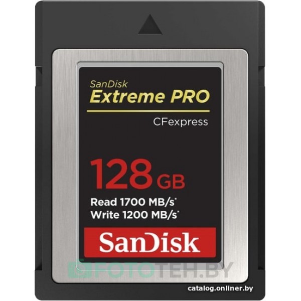 Карта памяти SanDisk Extreme Pro CFexpress Type B SDCFE-128G-GN4NN 128GB
