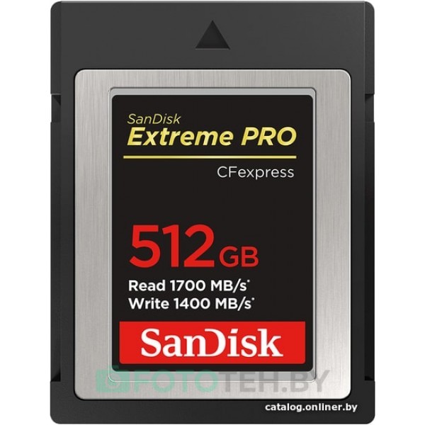 Карта памяти SanDisk Extreme Pro CFexpress Type B SDCFE-512G-GN4NN 512GB