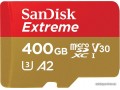Карта памяти SanDisk Extreme SDSQXA1-400G-GN6MA 400GB + адаптер