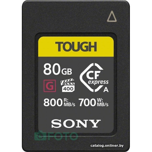Карта памяти Sony CFexpress Type A CEA-G80T 80GB
