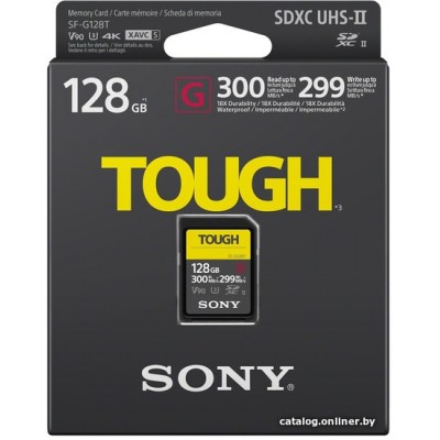 Карта памяти Sony SDXC SF-G128T 128GB