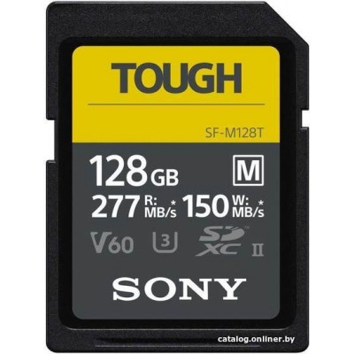 Карта памяти Sony SF-M Tough SDXC 128GB