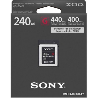 Карта памяти Sony XQD QD-G240F 240GB