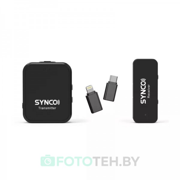 Synco G1TL Радиосистема 2,4 ГГц приемник, передатчик (разъем Type-C/Lightning)