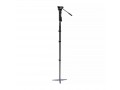 Benro A48FDS4PRO видеомонопод с головой серии 4/4 секционный/зажимы - клипсы/алюминиевый
