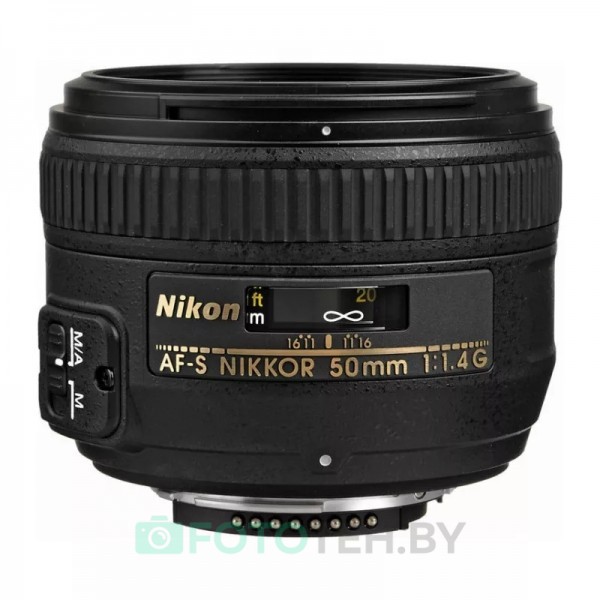 Объектив Nikon 50mm f/1.4G AF-S Nikkor