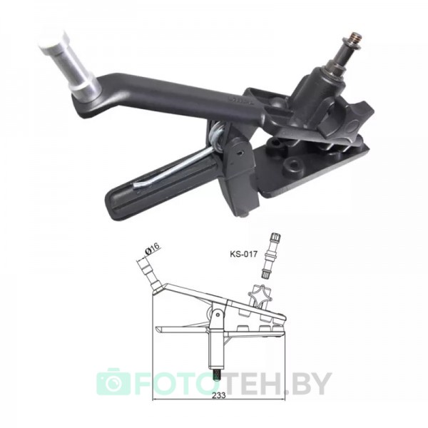 Держатель-зажим KUPO KCP-550 Small Adjustable Gaffer Grip