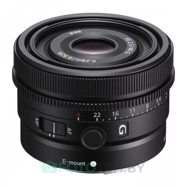 Объектив Sony FE 40mm f/2.5 G Lens