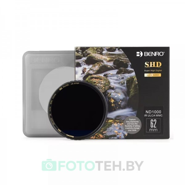 Benro SHD ND1000 IR ULCA WMC 62mm светофильтр нейтрально-серый