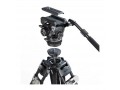 SmallRig 4463 штатив AD-120 с видеоголовой/карбоновый с клипсами Heavy-Duty Carbon Fiber Tripod