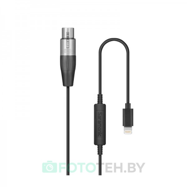 Кабель переходник Saramonic LC-XLR с XLR на Apple Lightning Audio