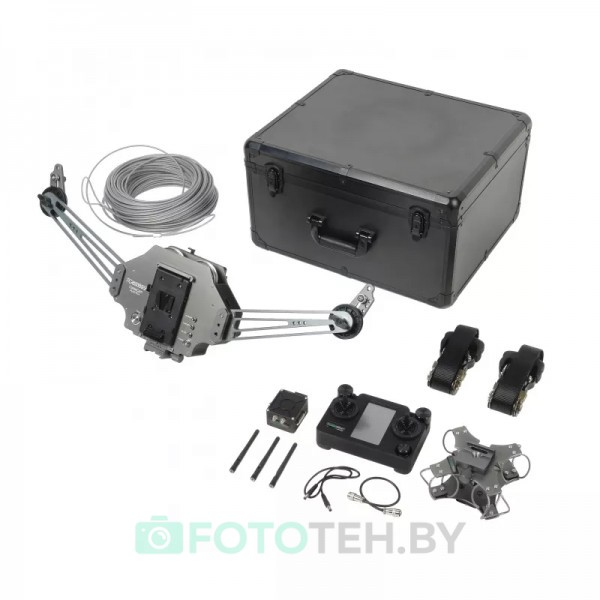 Тросовая система подвеса камеры GreenBean CableCam Fly20 RCx моторизованная