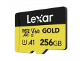 Карта памяти 256GB Lexar GOLD microSDXC UHS-II (W/R 280/100mb/s) C10 A1 V60 U3 (LMSGOLD256G-BNNNG)