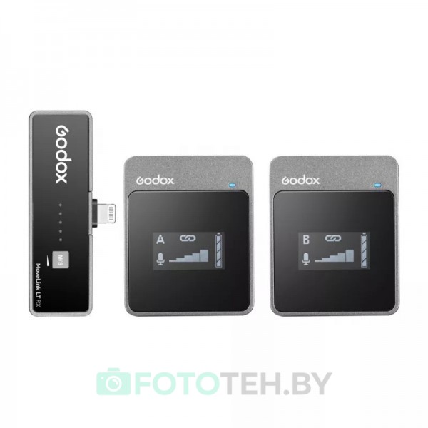 Петличная радиосистема Godox MoveLink LT2 для смартфона