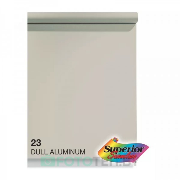Фон бумажный Superior Dull Aluminimum2,72x11m SMLS 23