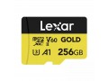 Карта памяти 256GB Lexar GOLD microSDXC UHS-II (W/R 280/100mb/s) C10 A1 V60 U3 (LMSGOLD256G-BNNNG)