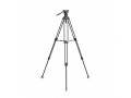 SmallRig 4463 штатив AD-120 с видеоголовой/карбоновый с клипсами Heavy-Duty Carbon Fiber Tripod