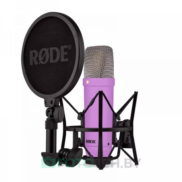 Rode NT1 SIGNATURE PURPLE Студийный кардиоидный конденсаторный микрофон