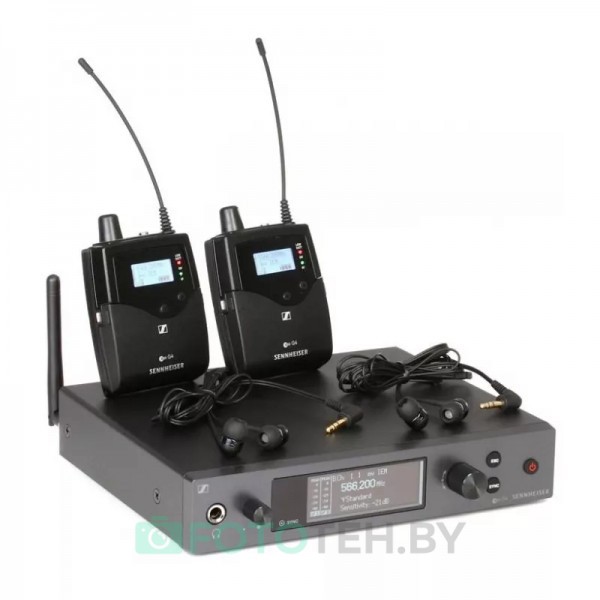 Беспроводная система мониторинга Sennheiser EW IEM G4-TWIN-G