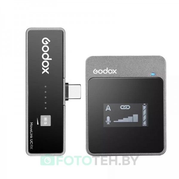 Петличная радиосистема Godox MoveLink UC1 для смартфона