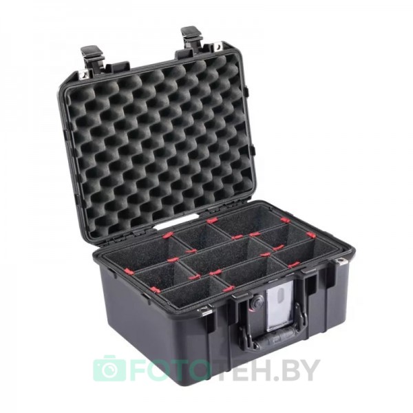 Защитный кейс 1507 Peli Air черный с жесткими перегородками TrekPak AirTP,WL/TP INSERT,BLACK,PELI