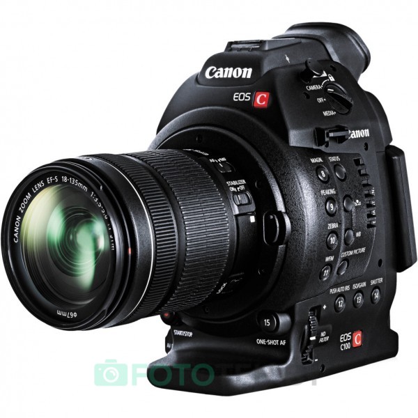 Видеокамера Canon EOS C100 Mark II Kit 18-135 IS USM - Возможность записывать качественные видеоматериалы в одиночку