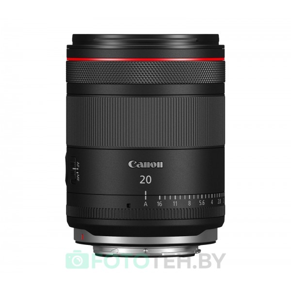 Объектив Canon RF 20mm F1.4L VCM — светосильный широкоугольный объектив для фото и видео