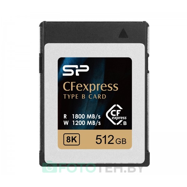 Карта памяти CFexpress Type B 512GB Silicon Power (R1800/W1600)