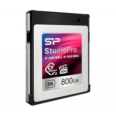 Карта памяти CFexpress Type B 800GB Silicon Power StudioPro VPG400 (R1800/W1650)