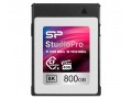 Карта памяти CFexpress Type B 800GB Silicon Power StudioPro VPG400 (R1800/W1650) — карта памяти для 8K-видео и серийной съемки