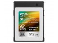 Карта памяти Silicon Power CFexpress 4.0 Type B 512GB StudioPro (R3500/W3100) — сверхбыстрая карта памяти для 8K RAW и серийной съемки
