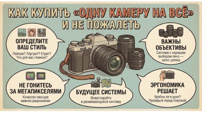 Фототехника в Минске: как купить «одну камеру на всё» и не пожалеть