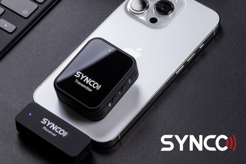 Компактный беспроводной микрофон Synco G1T/L для Type-C и Apple Lightning